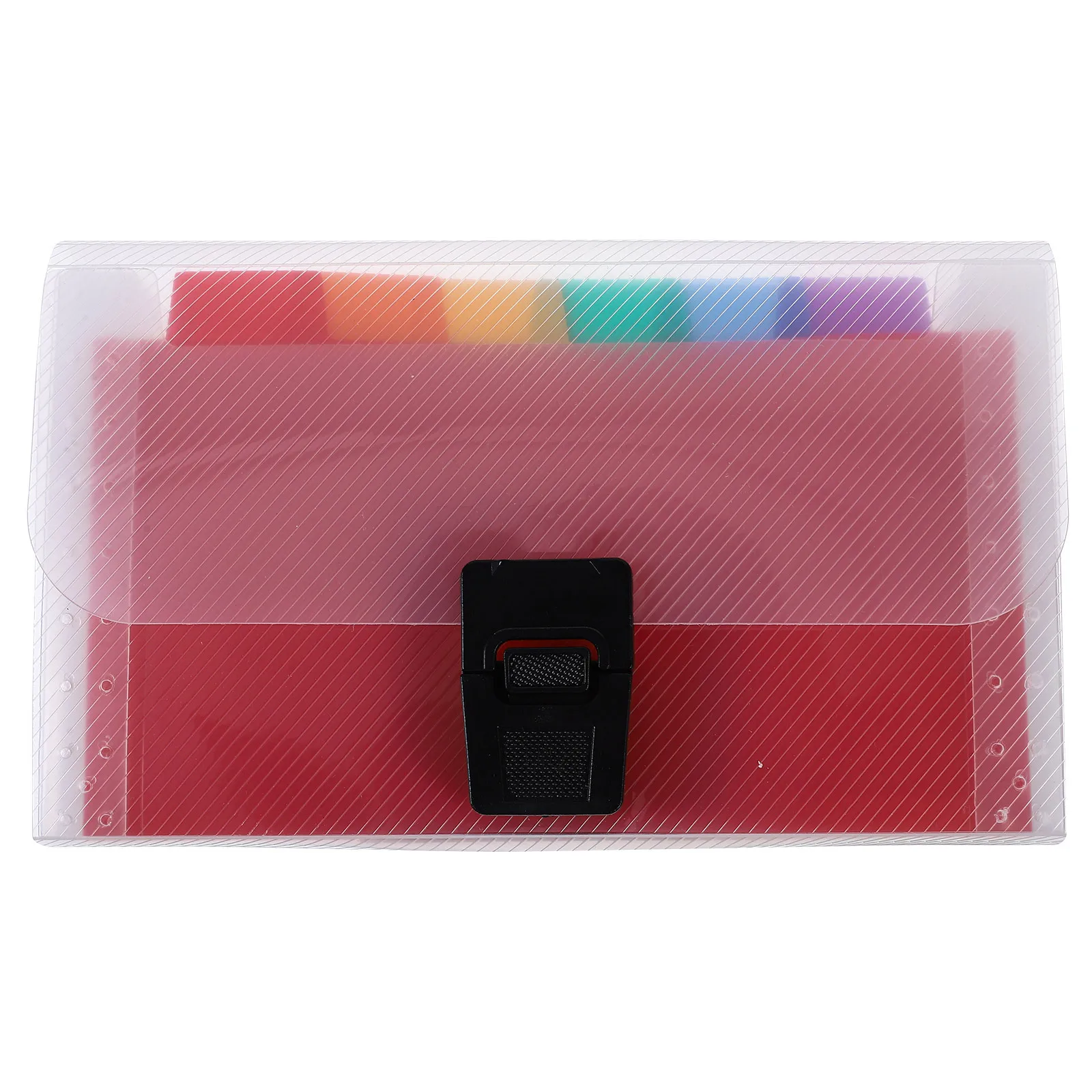 

Радужная папка-аккордеон, пластиковый расширяющийся органайзер для документов большой емкости, портативный мульти-органайзер для хранения квитанций