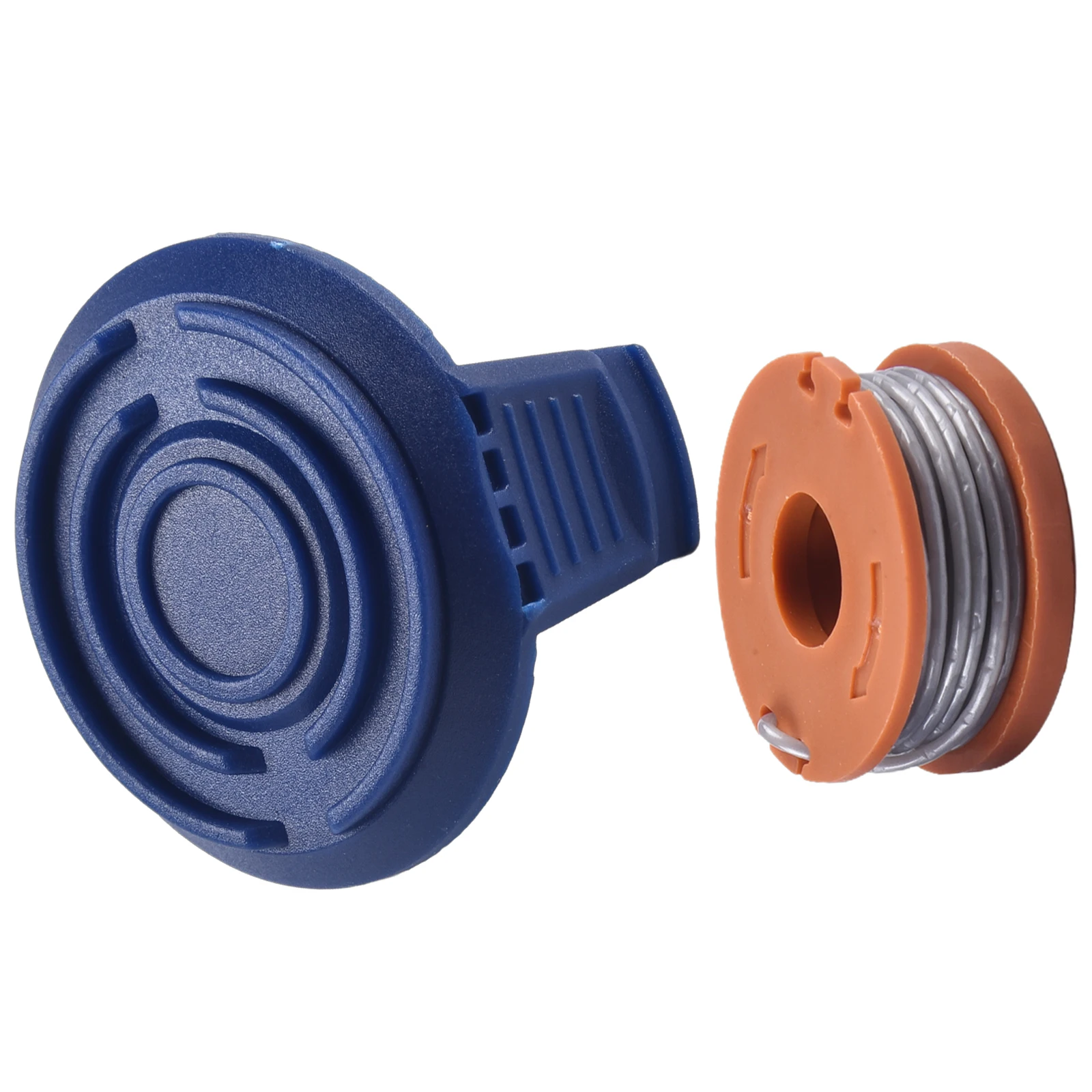 

2pcs Trimmer Spool Cover And Line For MGTP18Li 1.5mm 1x2.5m Lawn Mower Spool Cover Cap Line Garden Tool Parts