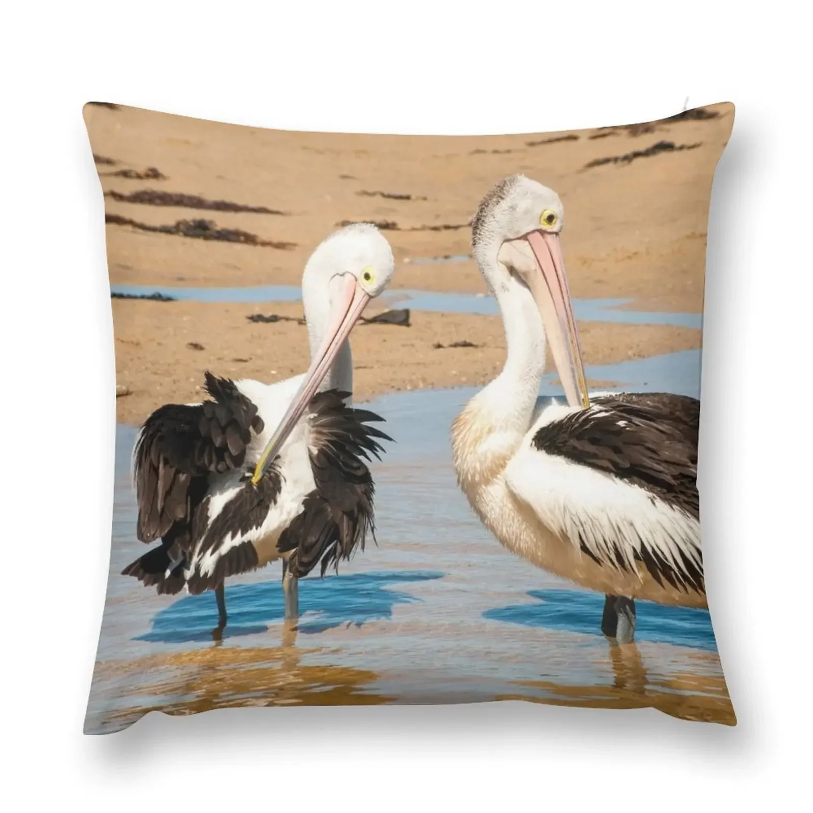 

Australian Pelicans Throw Pillow ornamental pillows bed pillows Pillow Cases Decorative pillow