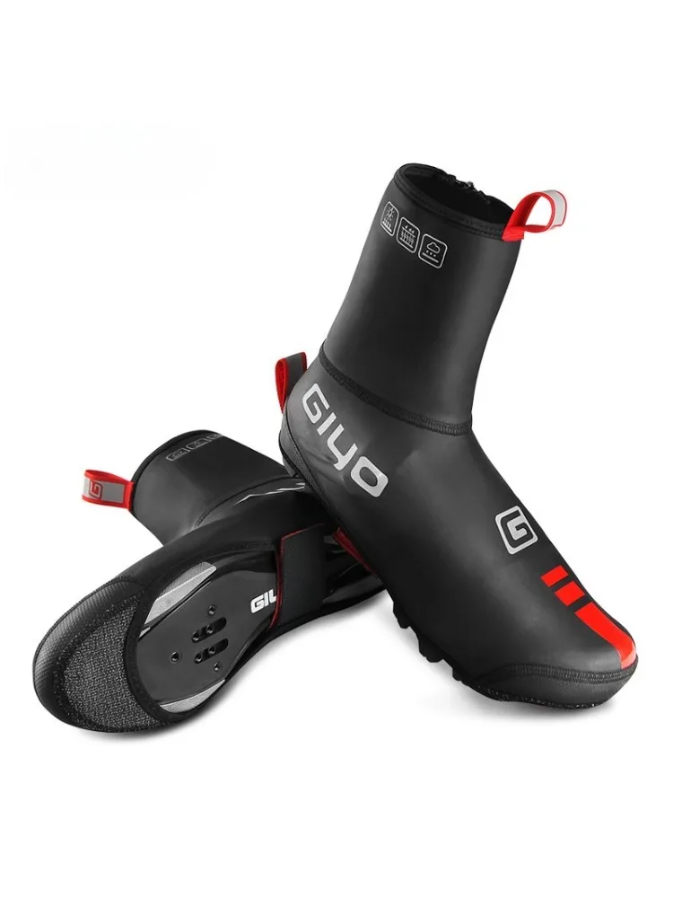 AliExpress NONE NEW-Thermal Cycling Shoes Cover for Men and Women, Waterproof Overshoe for MTB, Road Bike Racing, Over Shoes, Winter