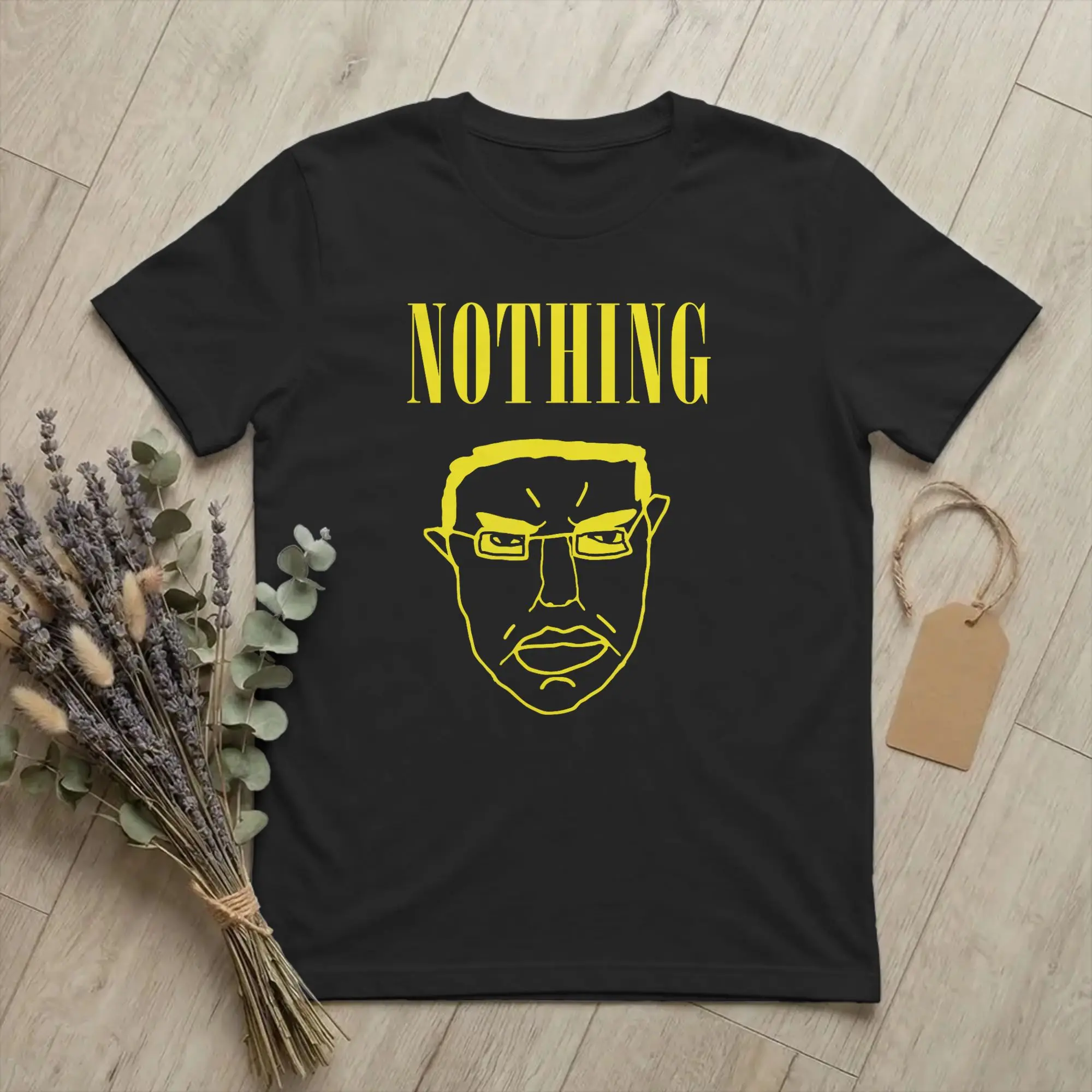 Men T-Shirts Chudjak Chud Nothing Ever Happens Funny Cotton Tee Shirt Short Sleeve Funny Meme T Shirts O Neck merch Plus Size