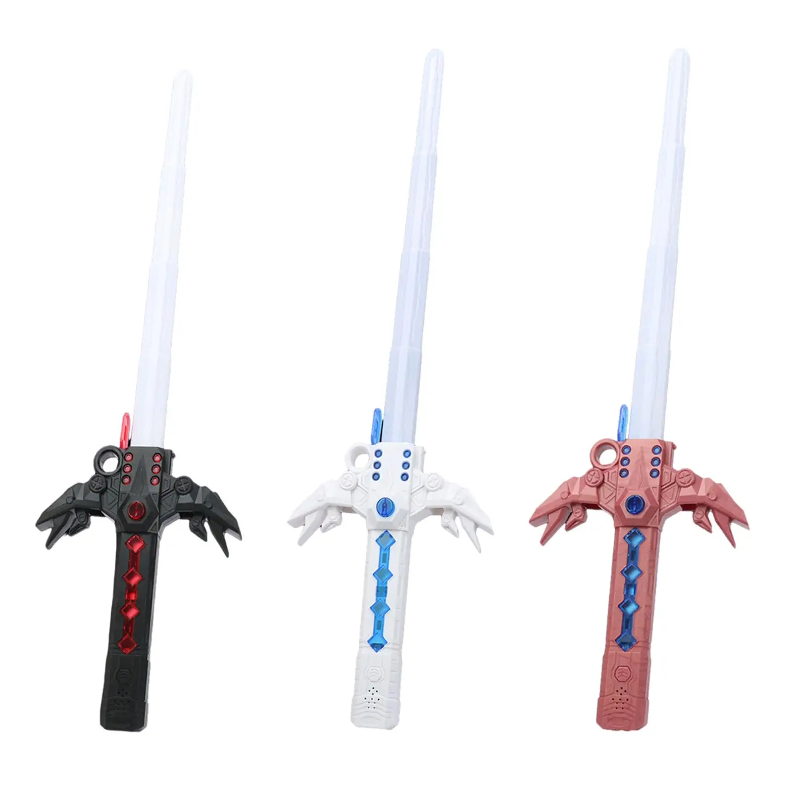 Kids Lightsaber Toy Lightstick Cosplay Prop 7 Color for Game Parties