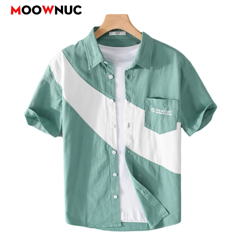 

Streetwear Streetdress Men's Clothing Blouse Shirts Tops & Tees Casual Short Sleeve Popular Clothes Fashion Summer Male