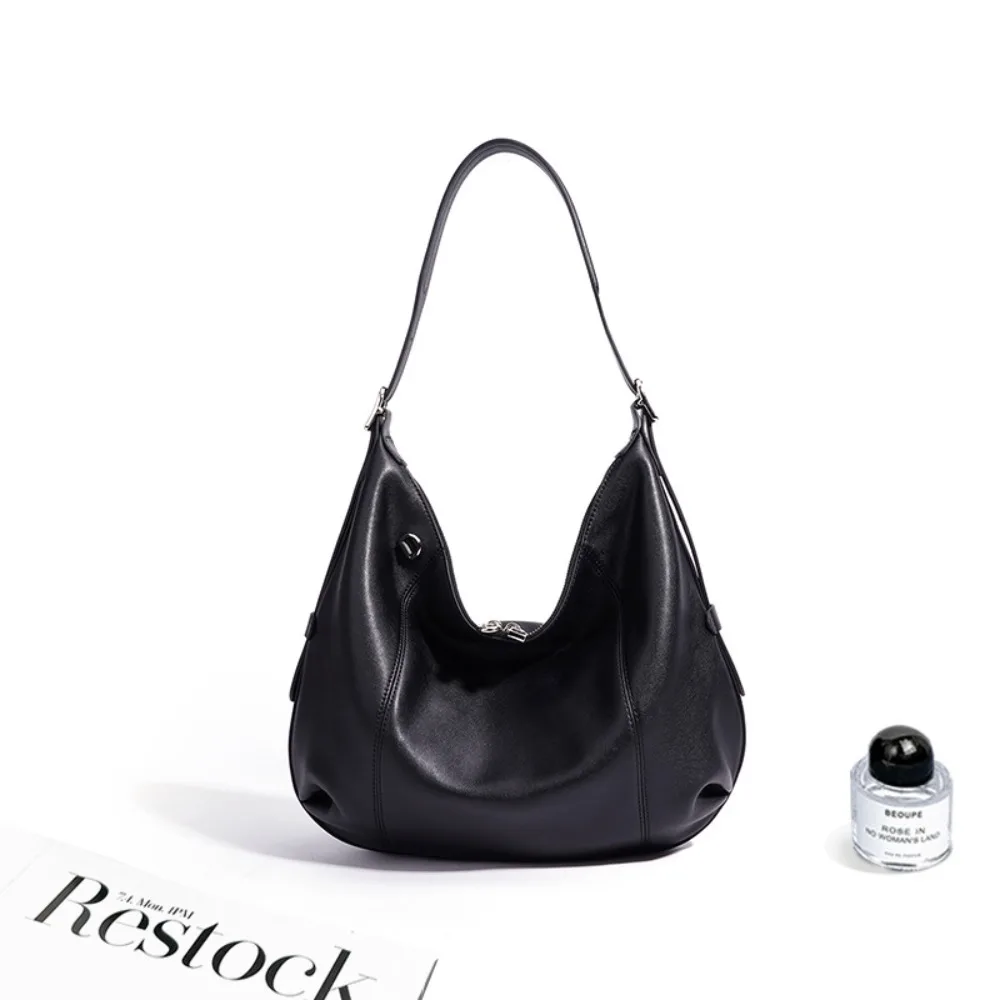 

New Spring Summer Stylish Versatile Genuine Leather Tote Bags Commuting High-end Fashion Trendy Crossbody Shoulder Bag for Women