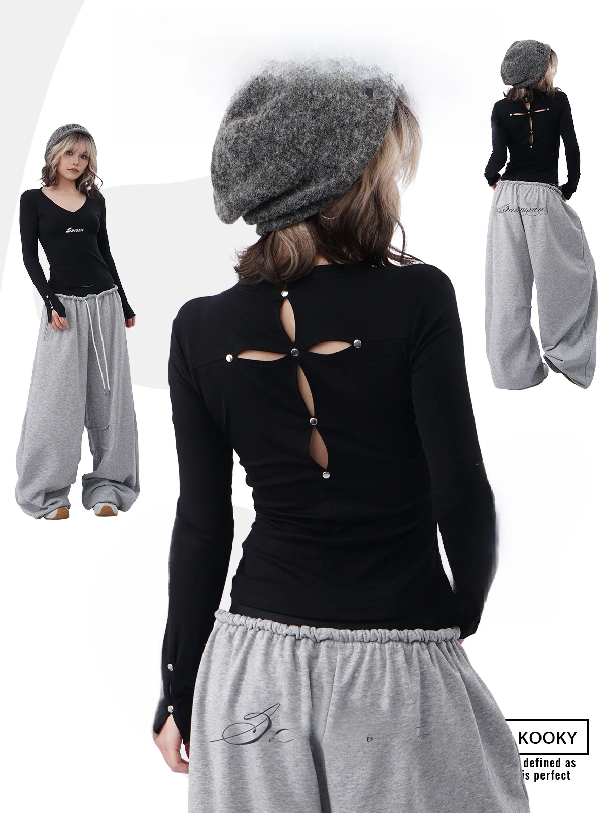 

Сексуальный топ с вырезами и V-образным вырезом на спине, с длинными рукавами, для женщин, для фитнеса, танцев, джаза, в стиле Spicy Girl, премиум-класса