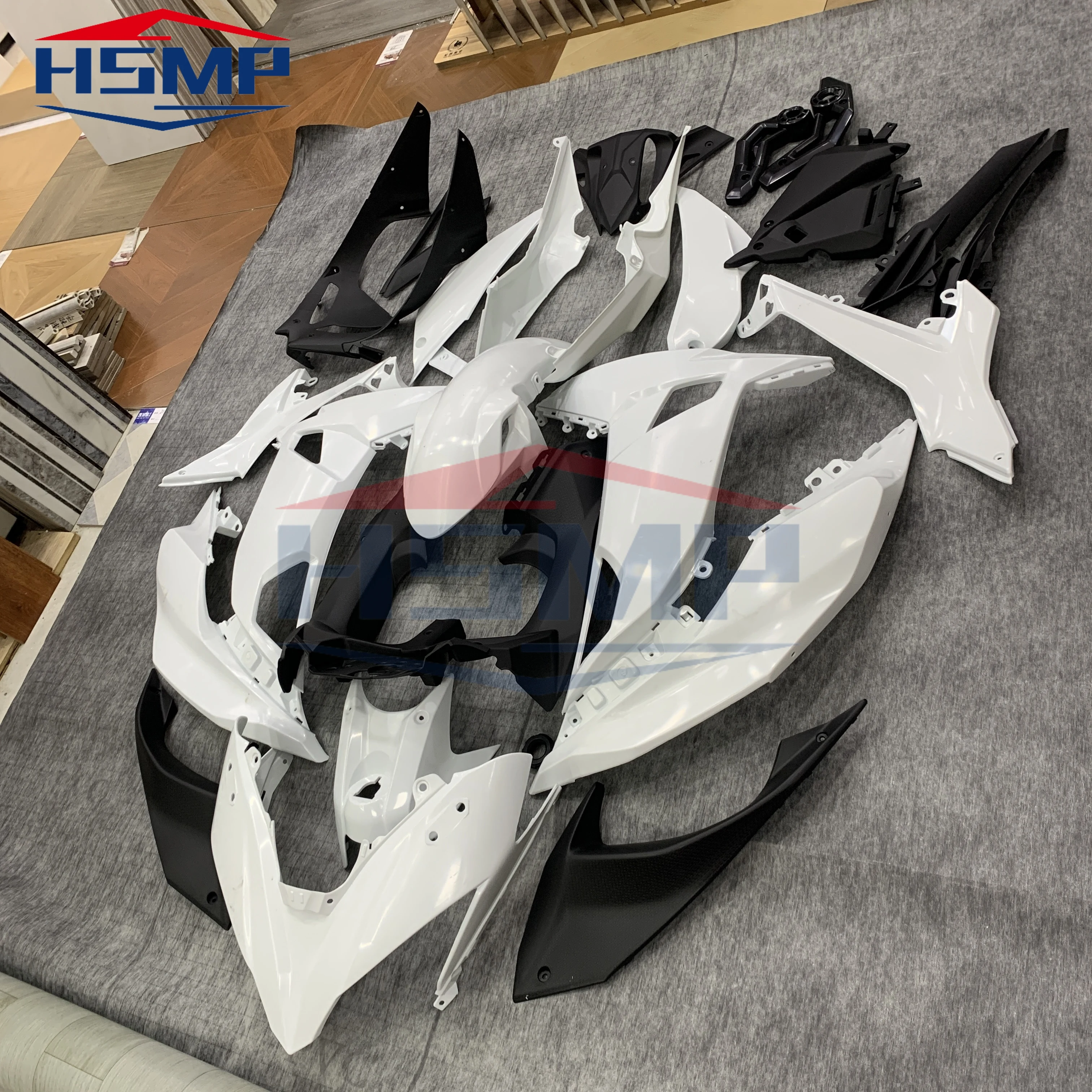 for Kawasaki Ninja 650 ER 6N 2017 2018 2019 Motorcycle Unpainted Fairing ABS Plastic Body Kit