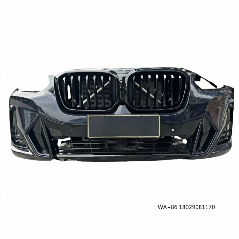 

Высокое качество для X3M F97 X4M F98 передний бампер с сетевым вентилятором рассеивания тепла, Лидер продаж, противотуманные фары с вырезами