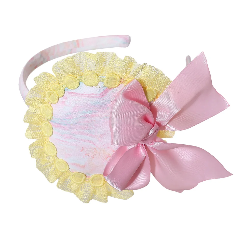 Pettigirl Cute Kids Summer Yellow and Pink Princess Dresses for Baby Girls Ruffle Boutique Clothes Outfits Size 2345681012 Years
