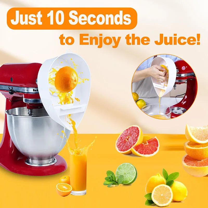 Juice Extractor for Kitchenaid Stand Mixer Orange Juicer Attachment for Kitchen Aid Accessories Citrus Juicer Blender Attachment