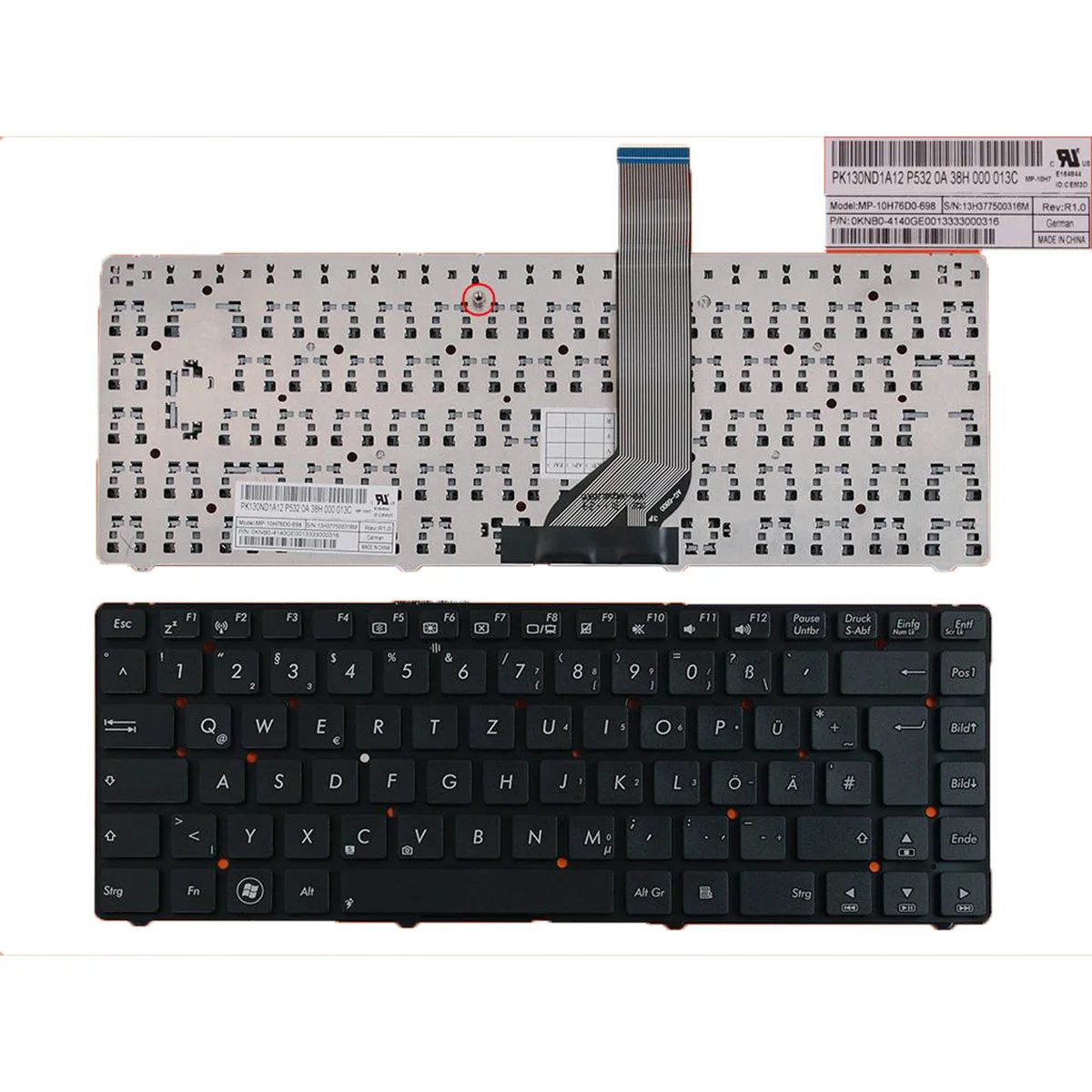 new k45 KEYBOARD For ASUS K45V R400V R400 A45VD A45VM A85V A45V K45VD R400V N46 K45 Laptop keyboard