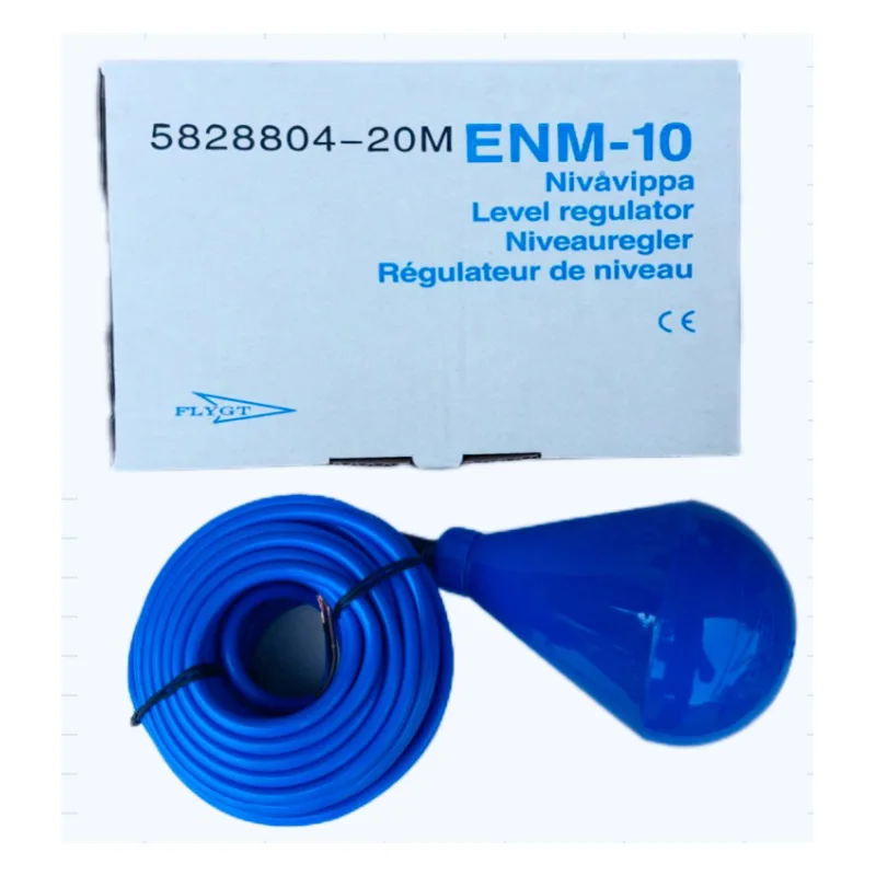1 PCS ITT Flygt Float  Liquid Level Switch  Regulator ENM-10 Water Level Pump Automatic Controller 6M/13M/20M