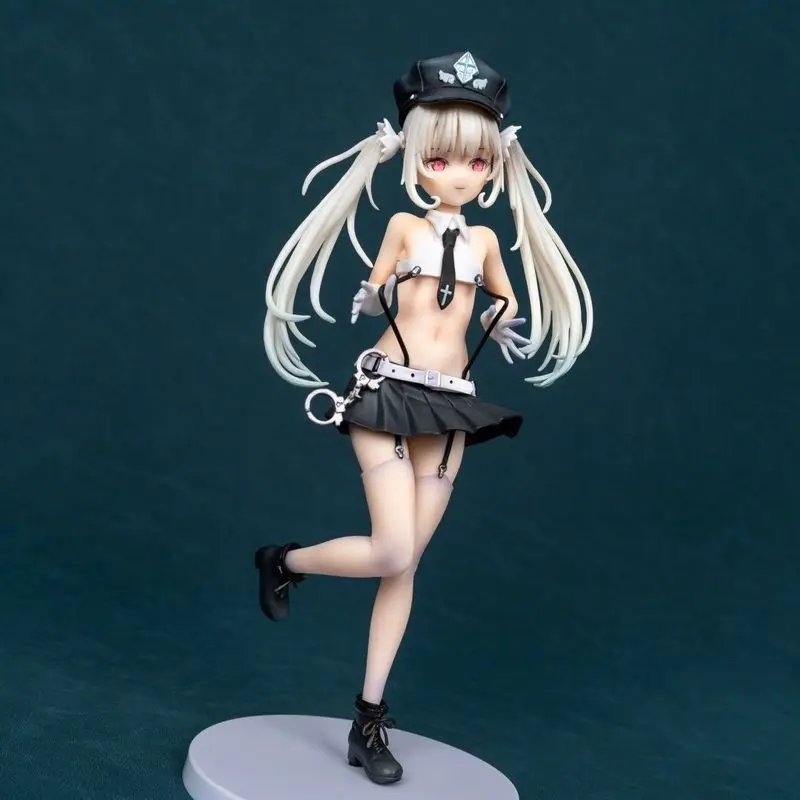 

Elegant Female Police Uniform Figure Resin Collectible Statue Boxed Model Home Desk Decor Gift For Hobby Collectors