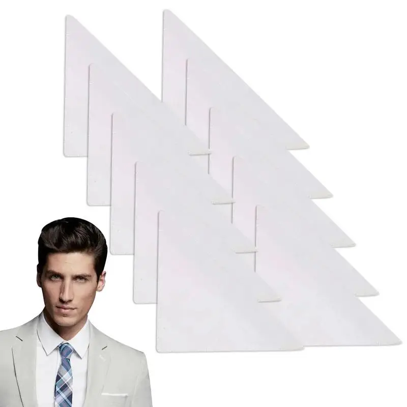 10PCS/ 20PCS Shirt Collar Stays Fashionable No Curl Thick PVC Collar Support System For Men Women Shirt Shoulder Straps