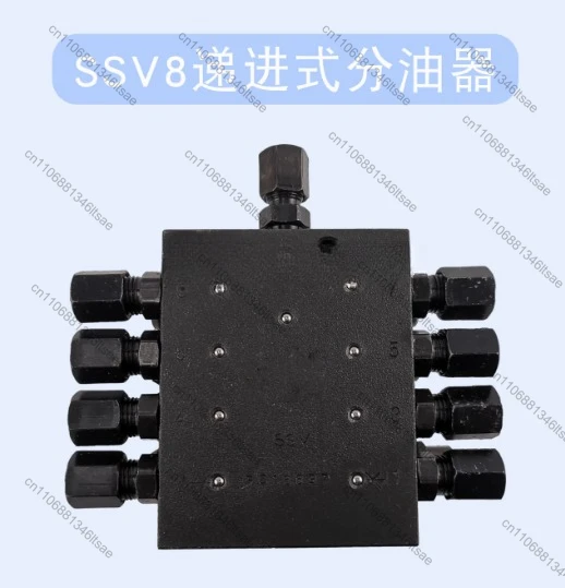Block Style Progressive Lubrication Distributor Grease Distributor SSV8 Accessories
