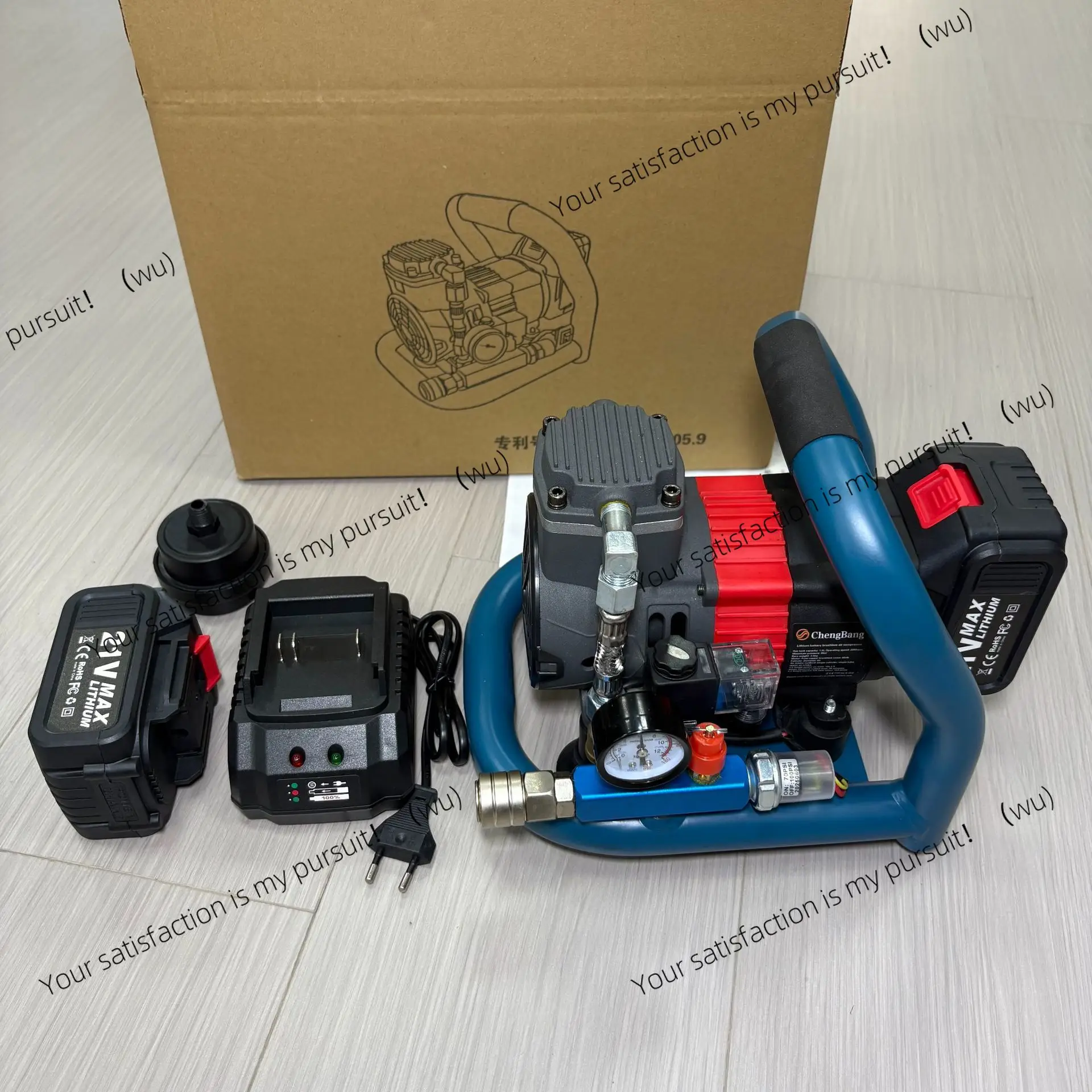 

Lithium battery brushless air compressor type A (real high quality 2000 battery) MT socket