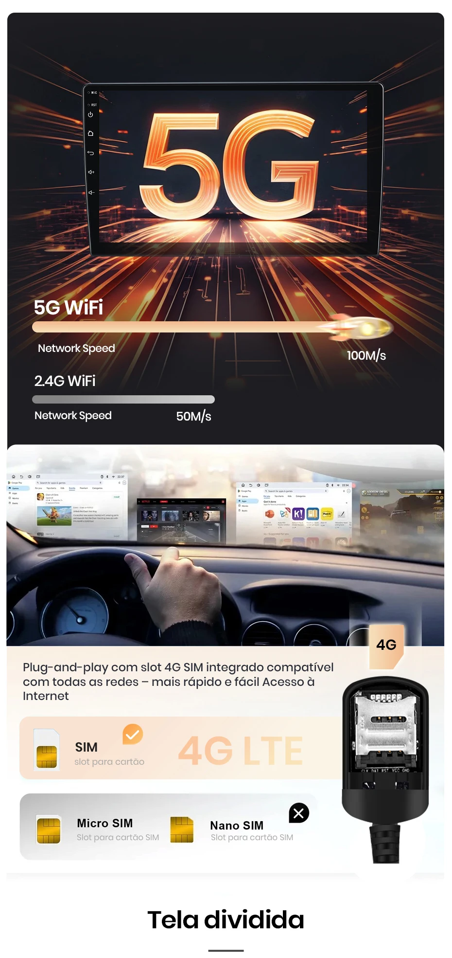 Junsun Kabelloses CarPlay Autoradio für Renault Megane 3 Fluence Samsung SM3 2008-2014 Android Autoradio RDS 4G WiFi DSP SWC GPS – Detail 17