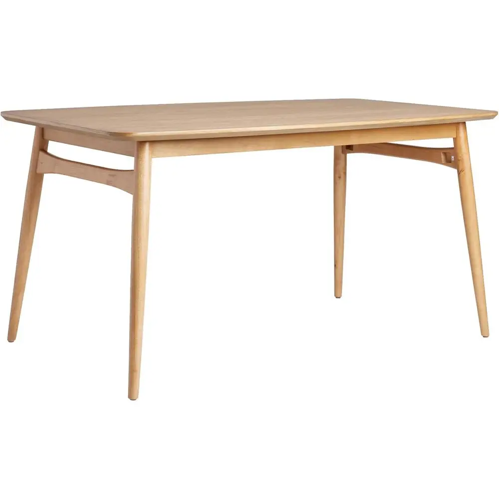 Solid Wood Tapered Leg Dining Table, 59, English Ash