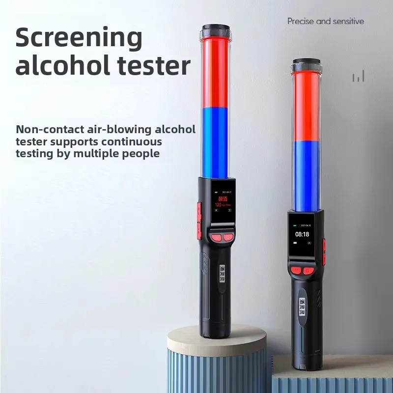 YJQ alcohol tester Blowing type high-precision inspection wine traffic investigation rod measuring device