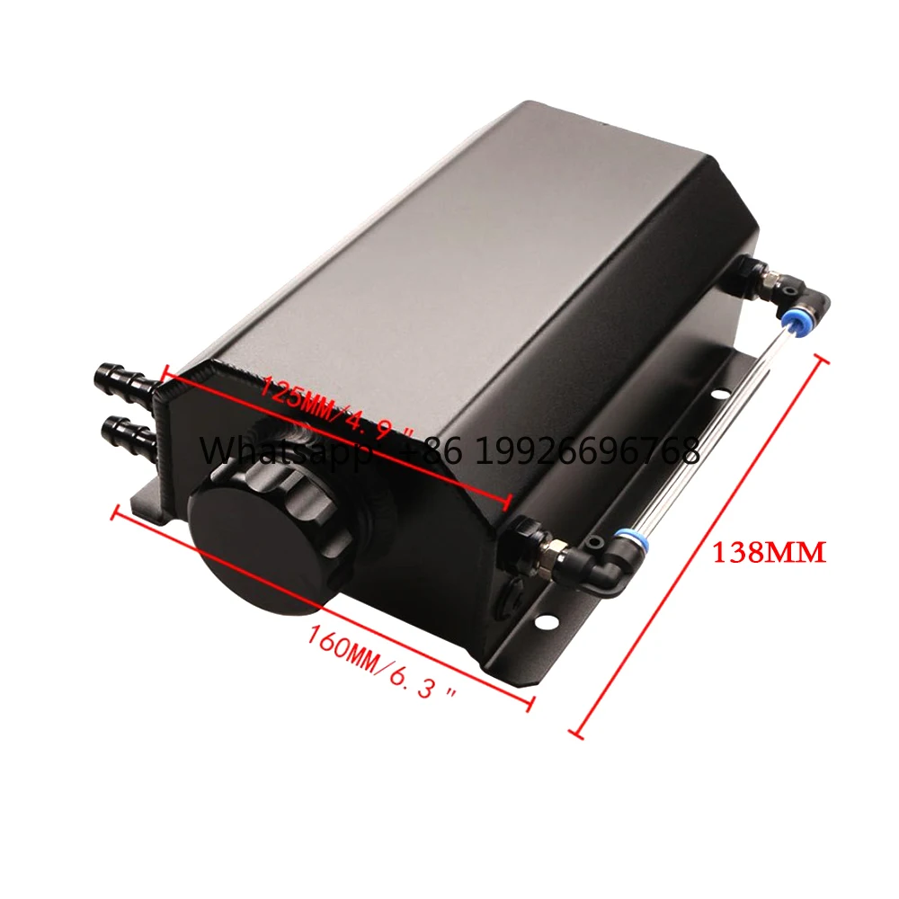 

2L Modify the Universal Oil Catch Can Car Engine Fuel Oil Catch tank Breathing Oil Can Kit with Cooling Effect/factory Price
