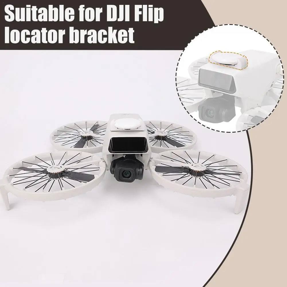 For DJI Flip Positioner Fixed Frame For AirTag Positioner Tracking Searching Anti-loss Fixed Holder Lightweight Accessories