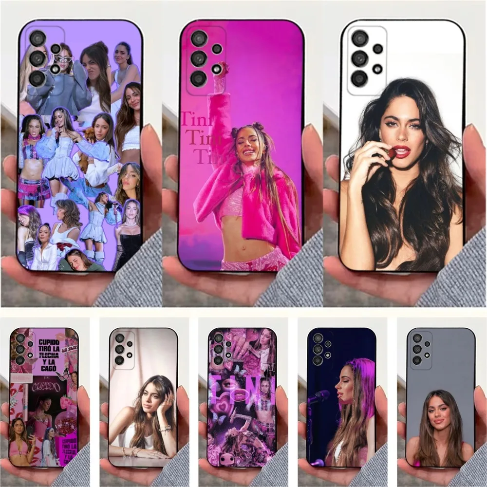 T-Tini S-Stoessel Phone Case For Samsung S24,23,22,30,21,10,9,Ultra,Plus,Lite,FE,5G  Soft Silicone Black Cover