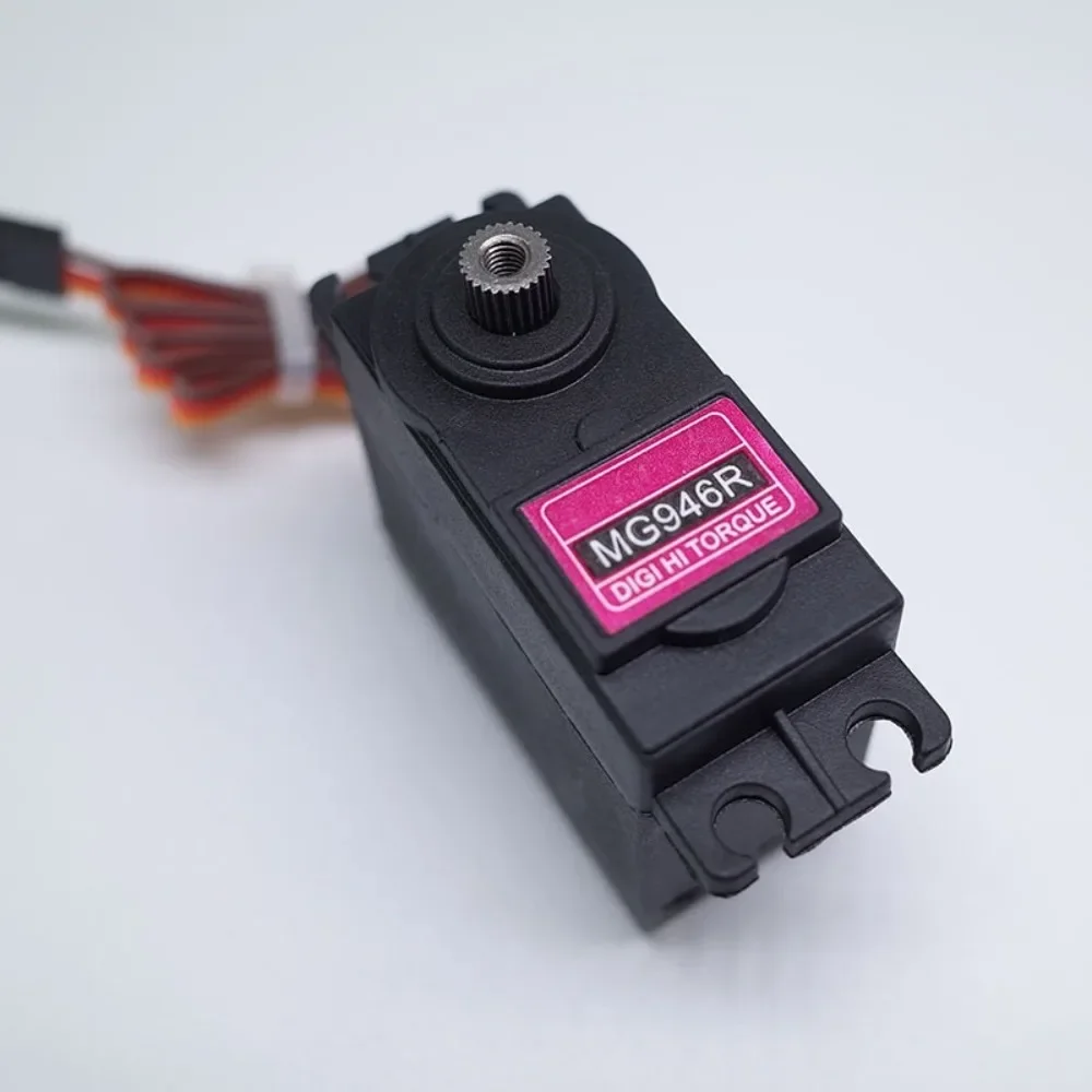 MG946R 13kg couple élevé RC Servos Robot numérique Servo moteur à engrenages en métal pour JR 1/8 1/10 RC voiture avion hélicoptère bateau bricolage jouets