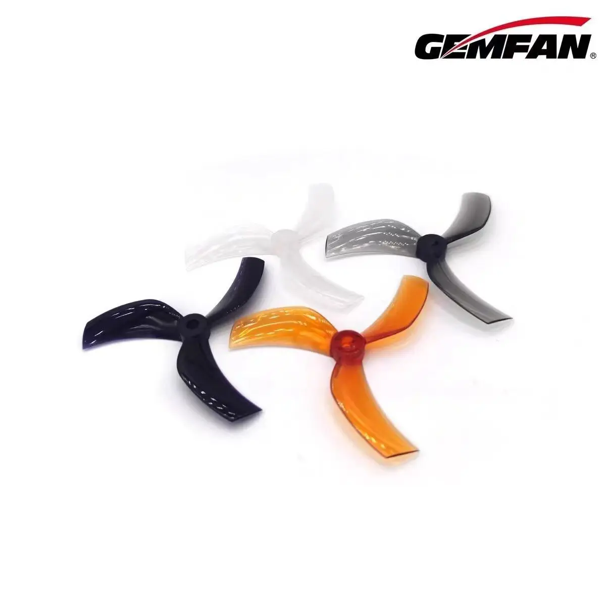 Gemfan Qianfeng D90 Hélice crossover FPV atualizada Gepu Black Shadow D90 de 3,5 polegadas e 3 lâminas