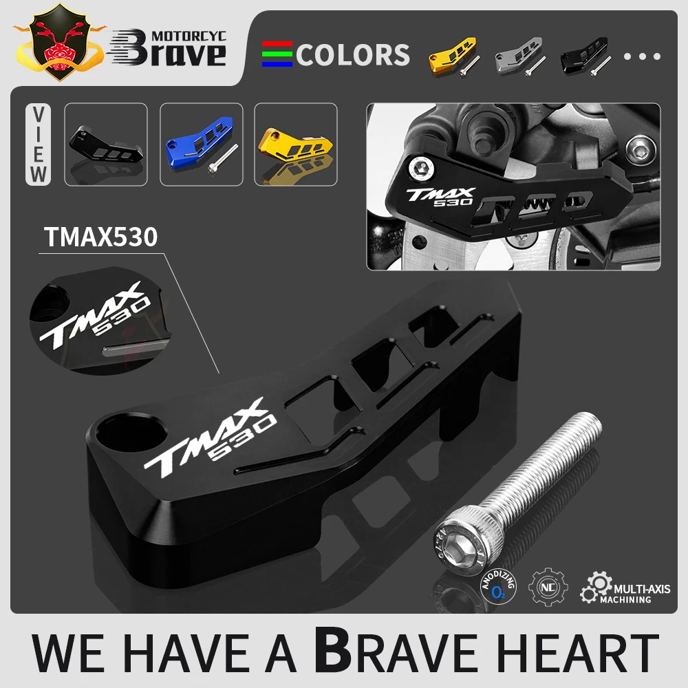 

For YAMAHA TMAX530 TMAX560 TMAX T MAX 530 560 Motorcycle Accessories Brake Caliper Cover Adapter Aluminium Brackets