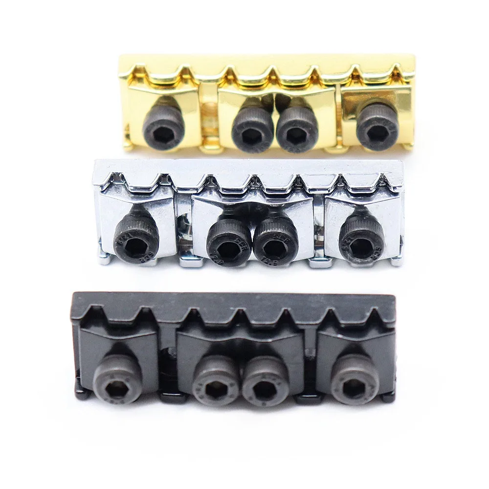 7-saitige E-Gitarre Sicherungsmutter Metall Sicherungsmutter für Floyd Rose Tremolo Brücke-Länge 48 mm-CR/BK/GD – Detail 4