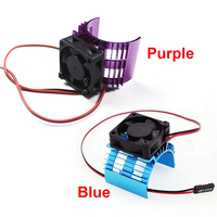 Universal Aluminum Heatsink Cooling Fan for HSP TRX4 1/10 RC 540-550-3650 Brushless Motors