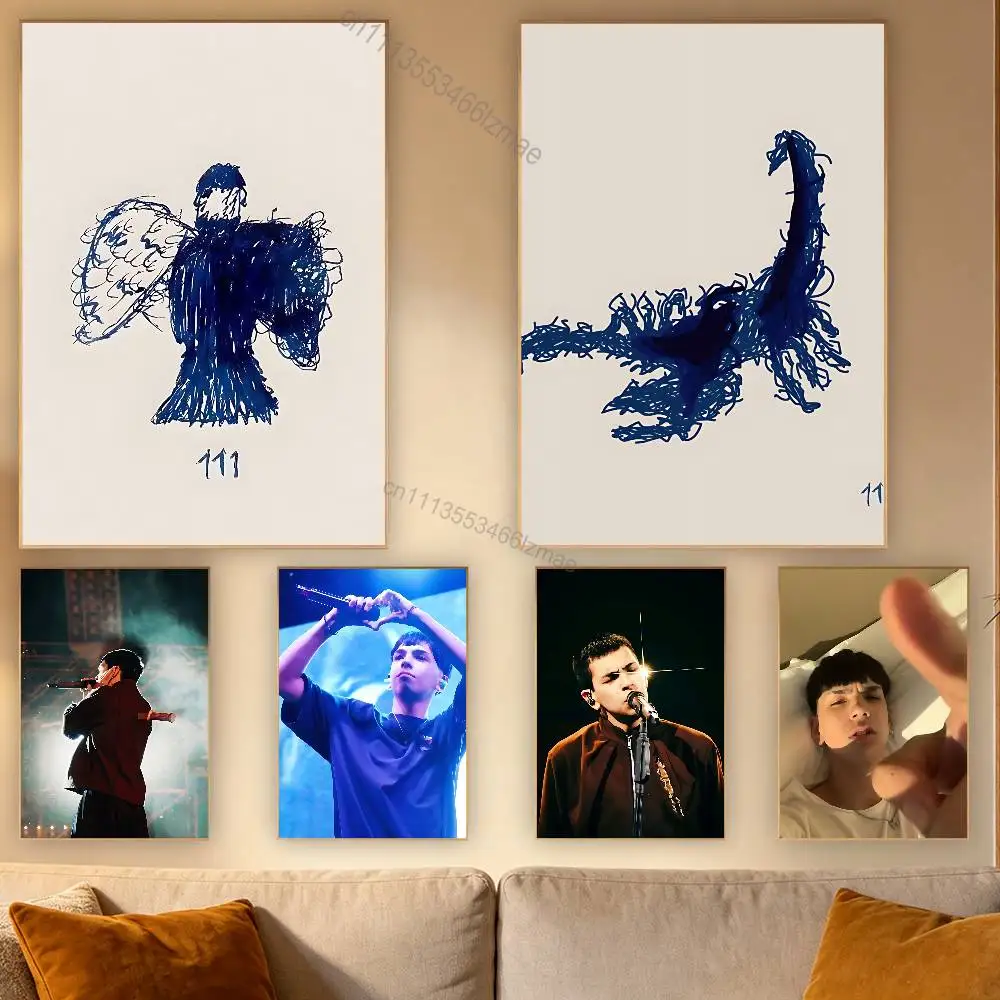 

M-Milo J 111 Singer Cool Poster Wall For Sticky Decoration Waterproof Home Living Room Bedroom Bar