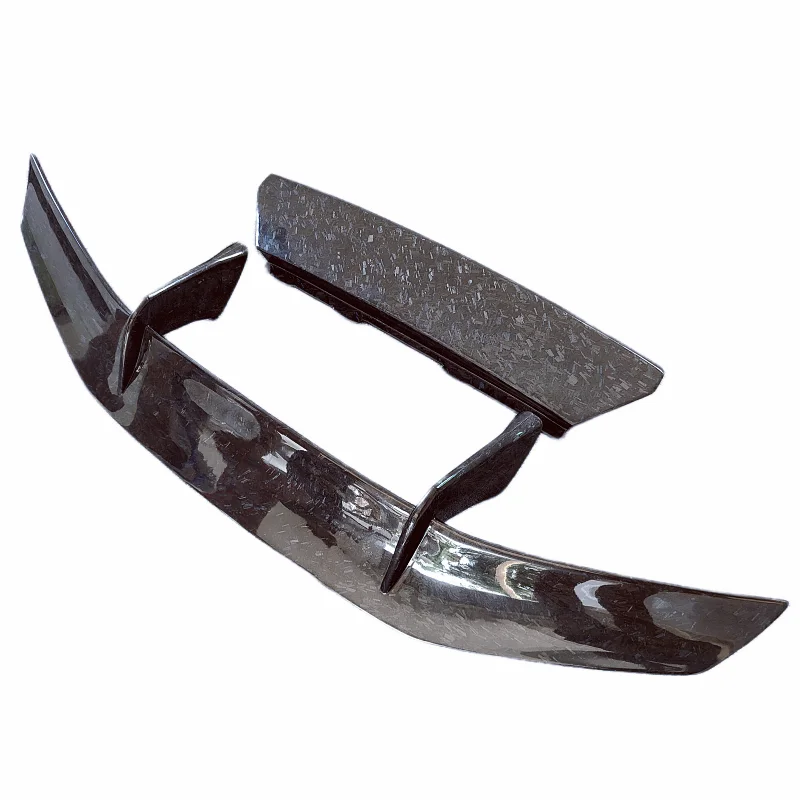 

Forged Dry Carbon Fiber P-style Rear Spoiler Base for 2014-2019 Lamborghini Huracan LP610 LP580 EVO Body Kit Front Bumper Edge