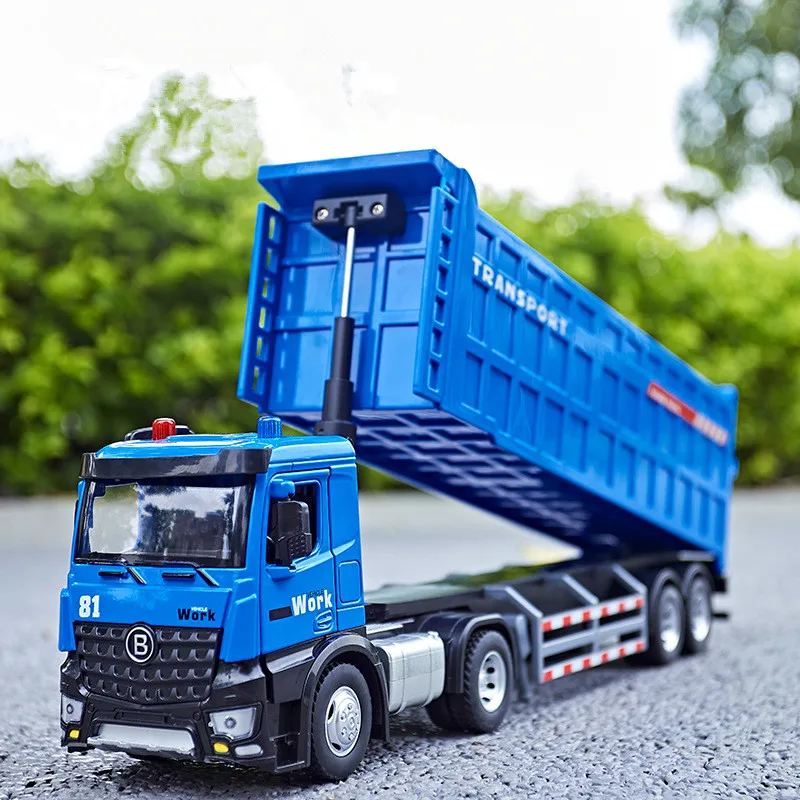 New product 1:32 alloy dump truck transport vehicle model,quality engineering car toys,children's toy wholesale