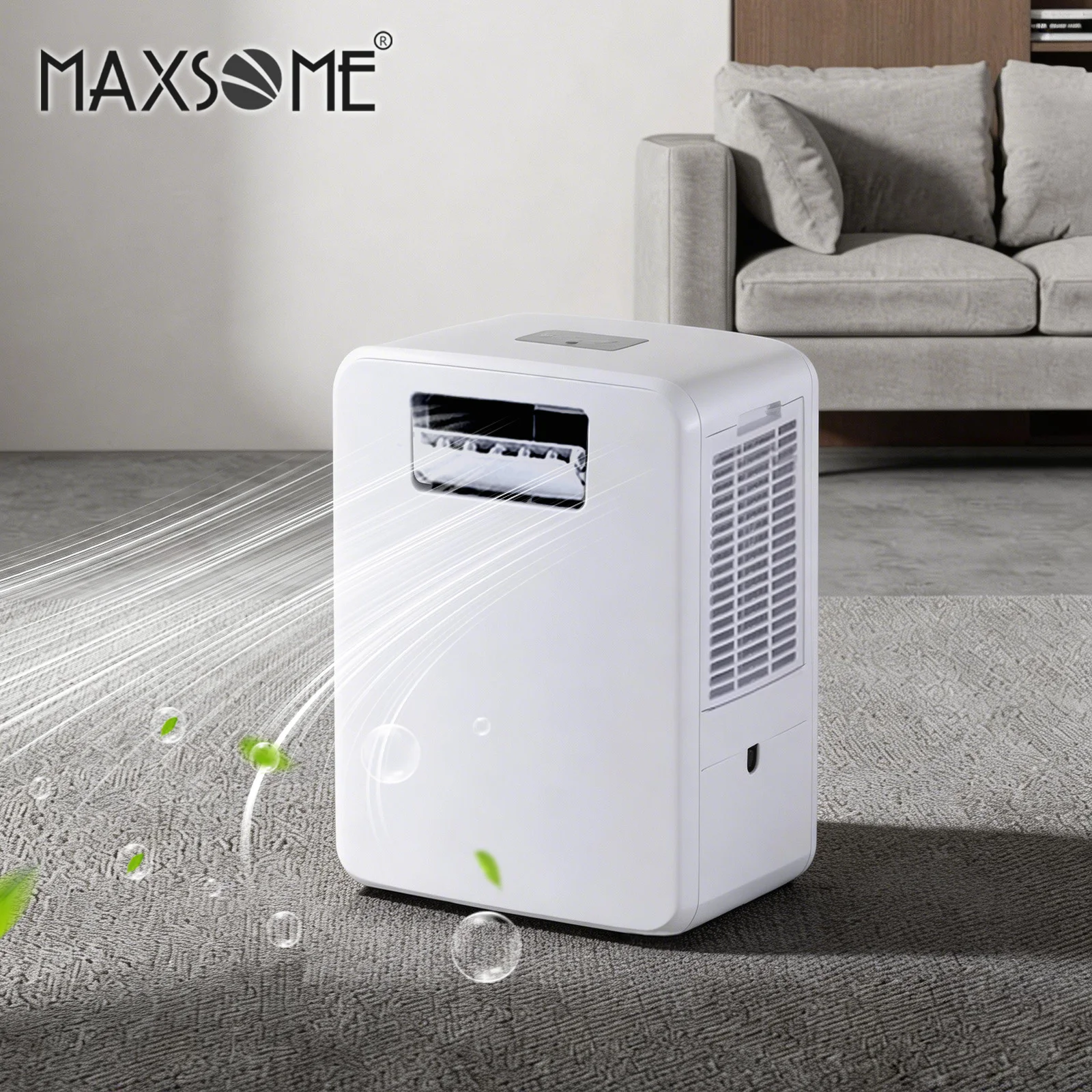 2000 Btu Hoseless Household Portable Air Conditioner Small Single Cooling Without External Compressor Refrigeration