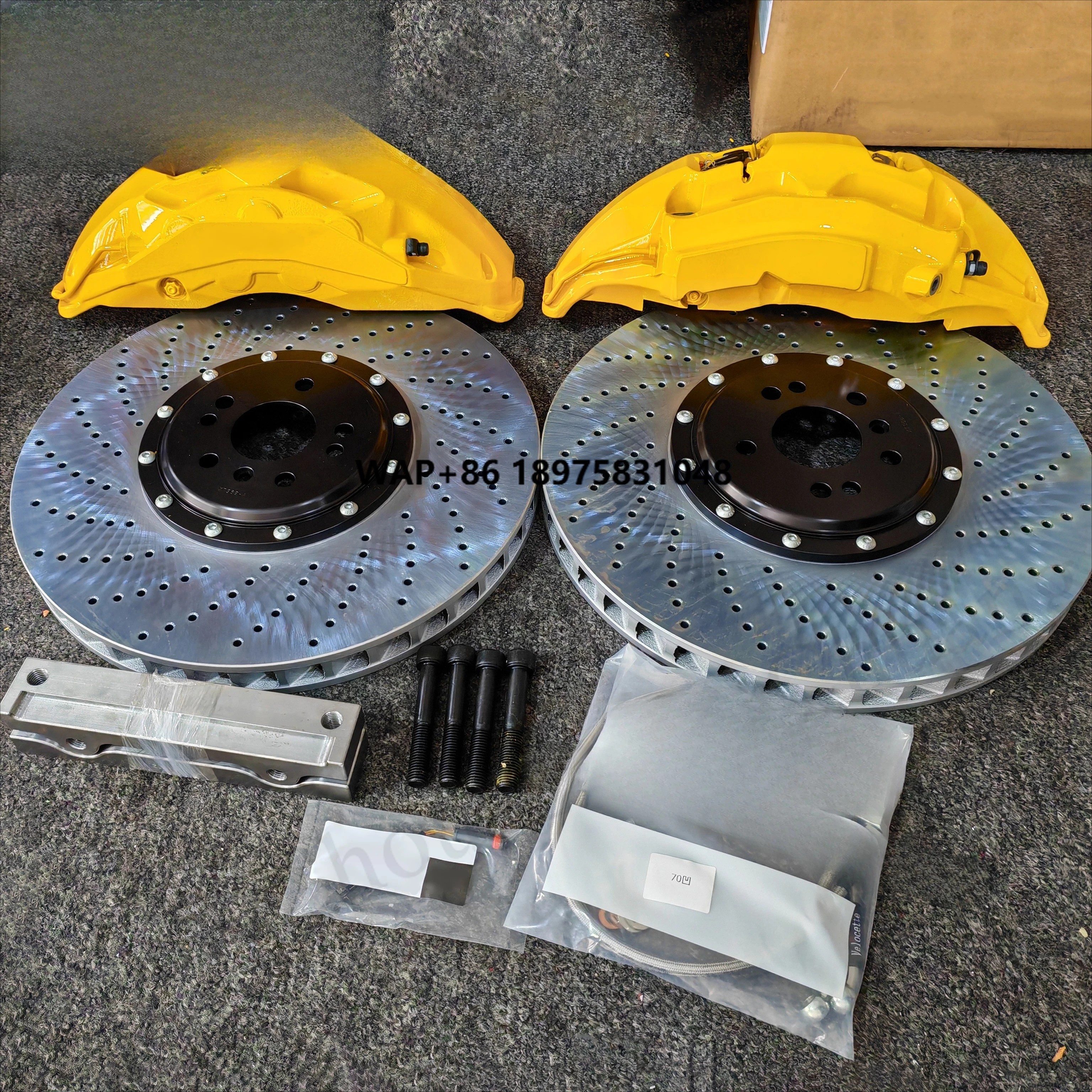 

Upgraded Automotive Brake System 10 Pulley Disc Brake Caliper Kit