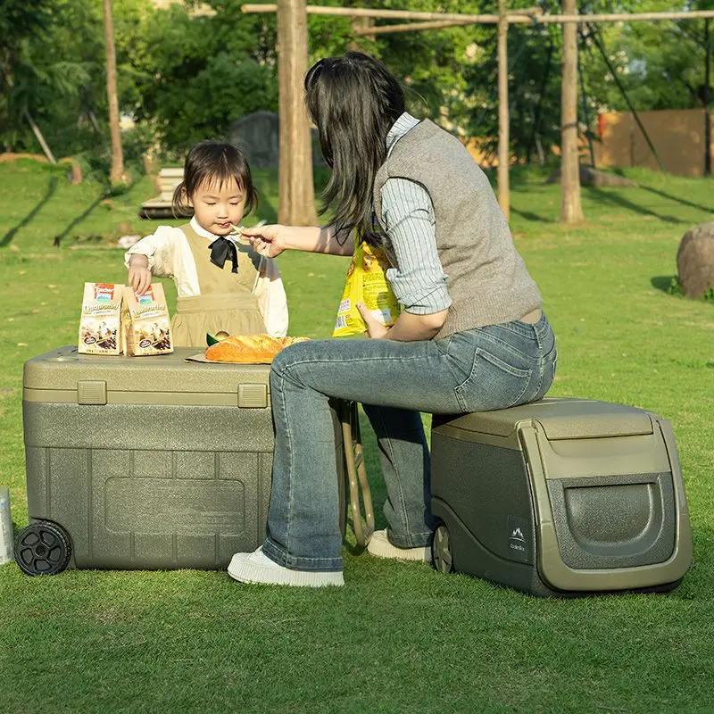 ice cooler chest lunch bag food cooler bag rolling trolley bag sea fishing travel backpack outdoor camping picnic durable fresh