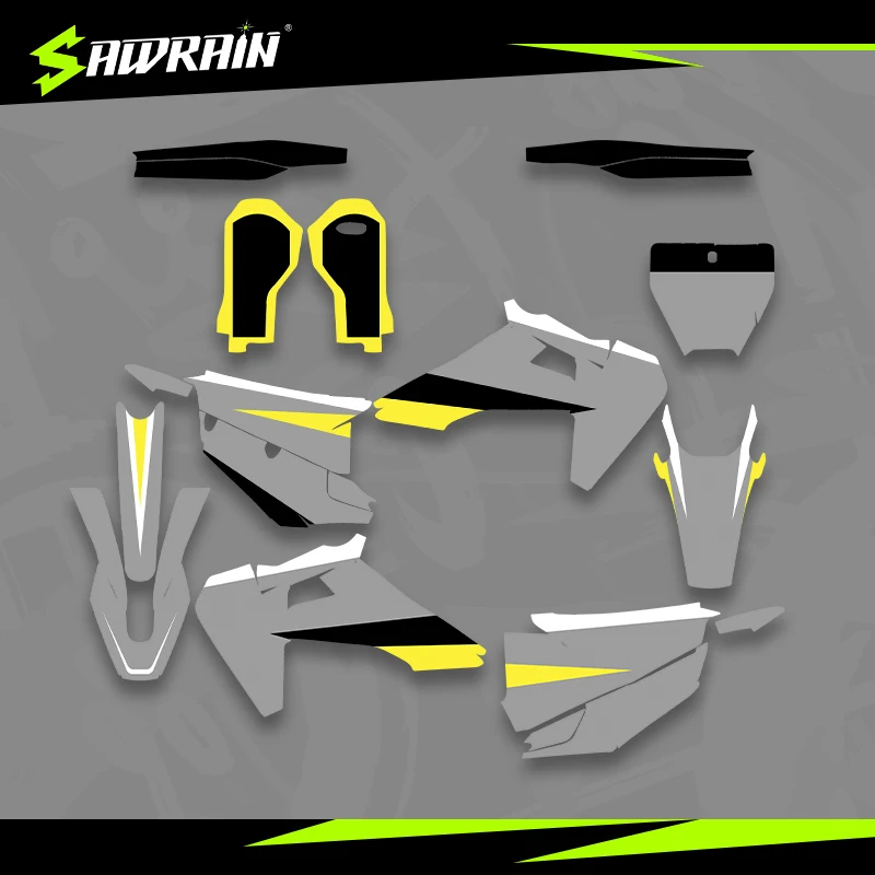 

Sawrain for Husqvarna 19-21 TC FC TX FX FS 20-22 TE FE Motorcycle Graphics Backgrounds Decal Stickers Kits