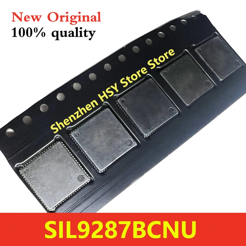 (2-5piece) 100% New SIL9287BCNU SiI9287BCNU SIL9287B SiI9287B SIL9287 SiI9287 Si19287BCNU Si19287B Si19287 QFN-72 Chipset