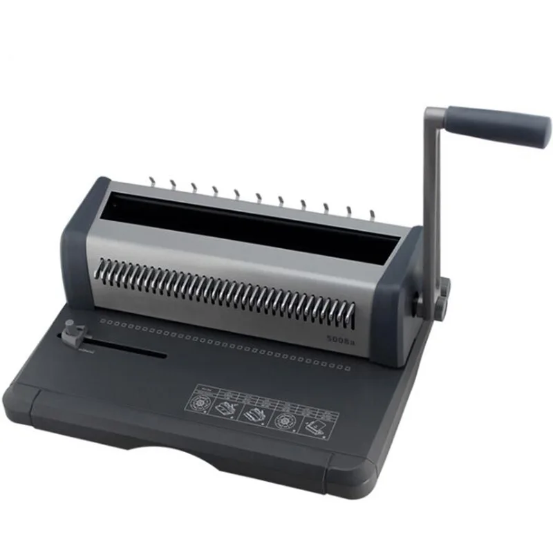 A4 Metal Spiral Wire Binding Machine(WD-5008A)