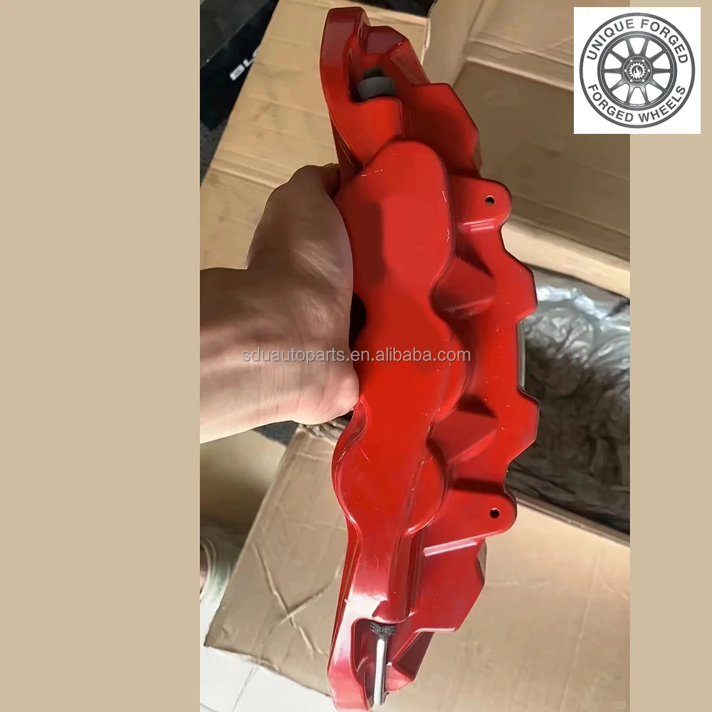 

26 Style Red Brake System 6 Pot 380mm Slotted Floating Screw Kit