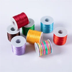 70meters/Roll 1.5mm Nylon Thread Cord Rope Macrame Cords Braided String For DIY Tassels Bracelet Necklace Craft Beading String