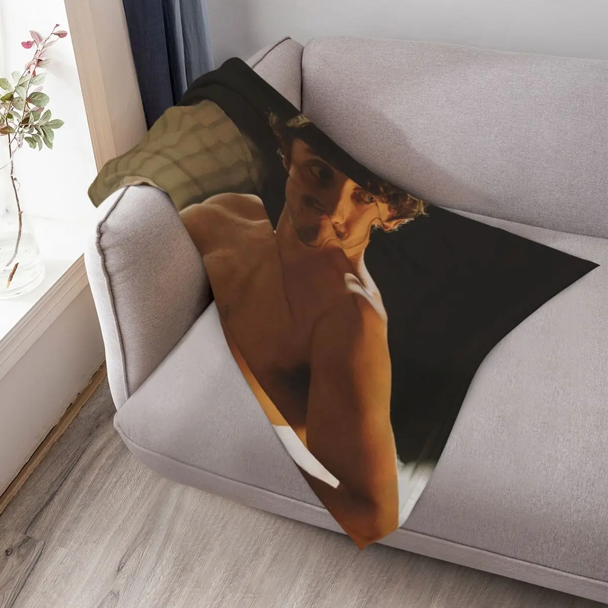 Paul Mescal Charm Throw Blanket Hairy Fashion Sofas Bed covers Beautifuls Soft Plush Plaid Moving Blankets 3