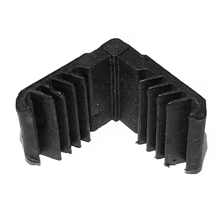 Modern Design Aluminium Straight Plug-In Corner Connector Window Door Hardware Accessories Easy Installation 5-Year