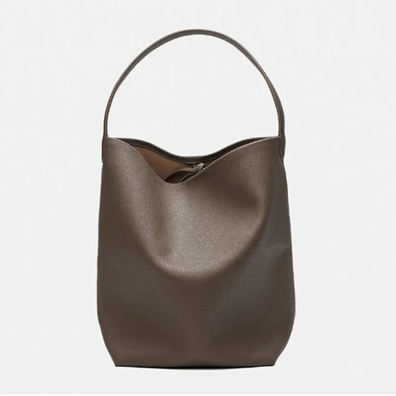 

Сумки на плечо из 100% мягкой натуральной кожи, женские большие сумки из натуральной коровьей кожи, роскошные женские сумки-тоут, серые