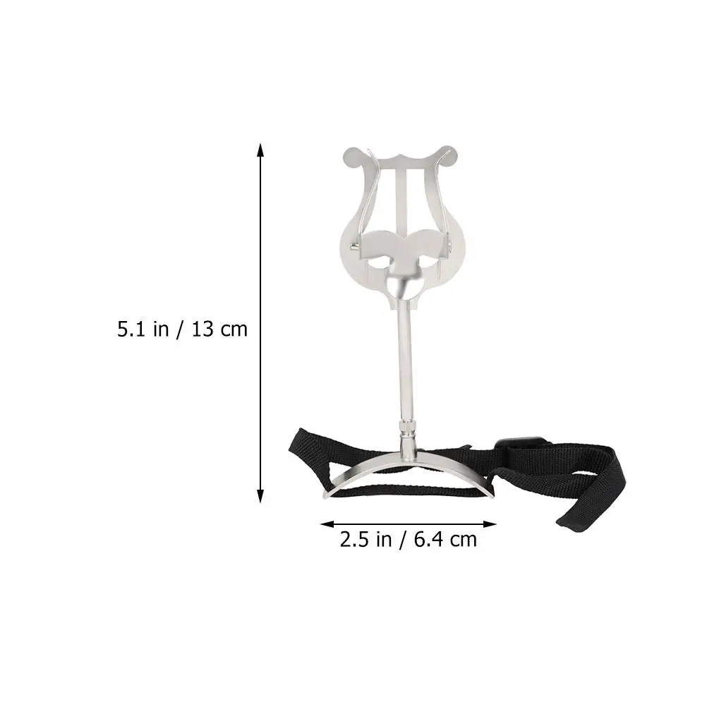 1Pcs Euphonium Music Score Stand Portable Lightweight Sturdy Sheet Music Holder High Stability Non-Deformable for Rehearsal