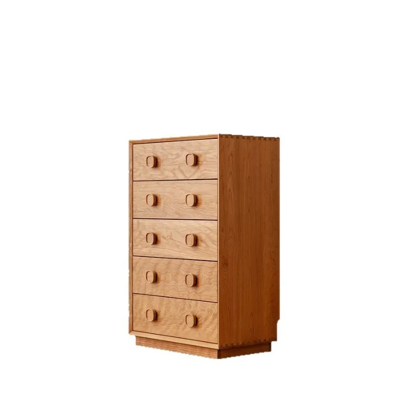 

retro bedroom bedside cabinet living room against the wall medieval cabinet cherry wood solid wood storage chest