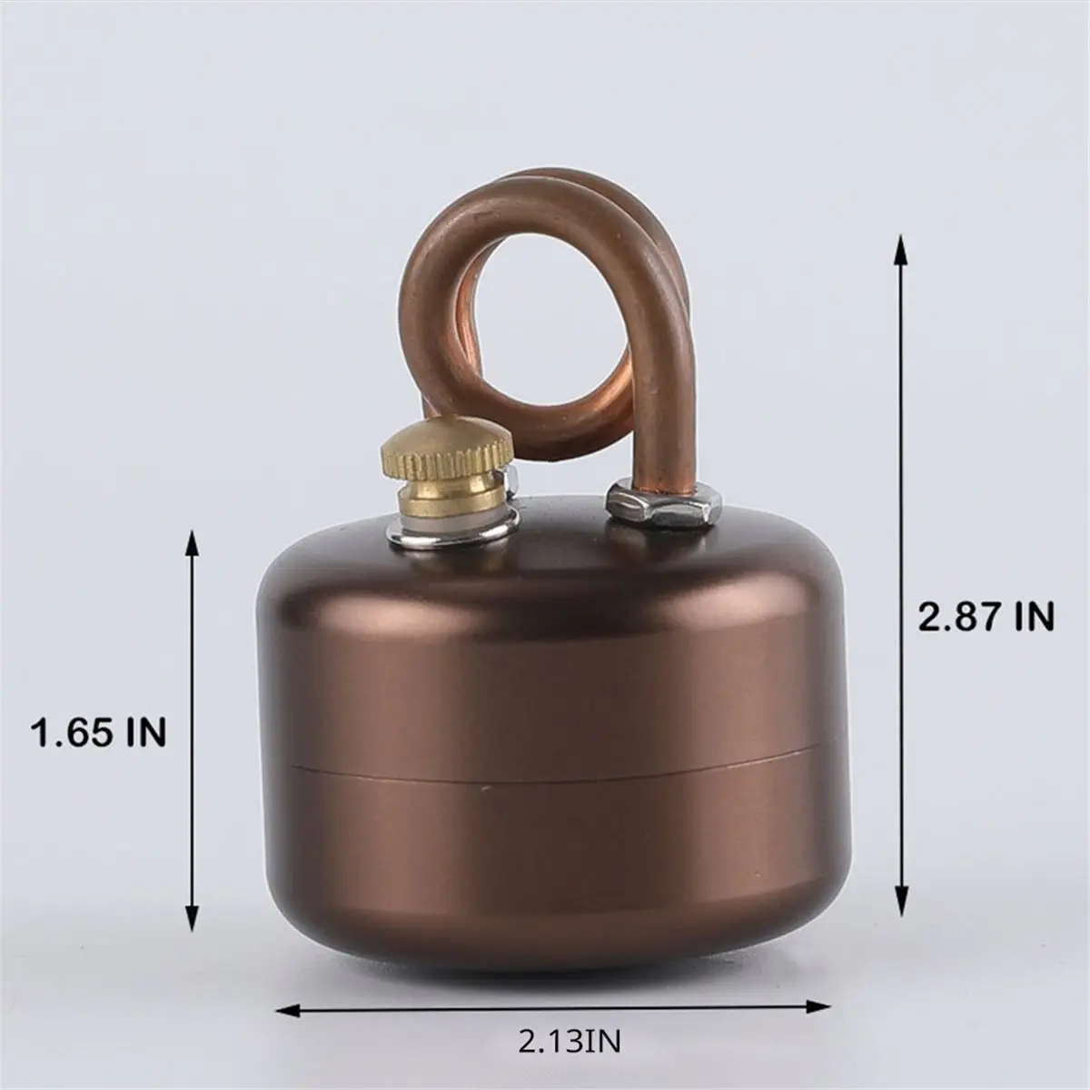 618 Mega Sale Mini Alcohol Stove Heat Resistant Rubber Base Leak Proof Design Compact Windproof Portable Vaporized Alcohol Stove