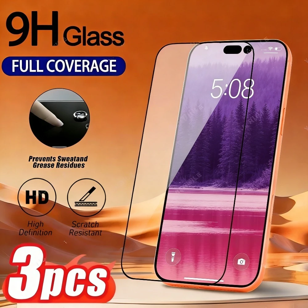 3Pcs Full Cover Scr…