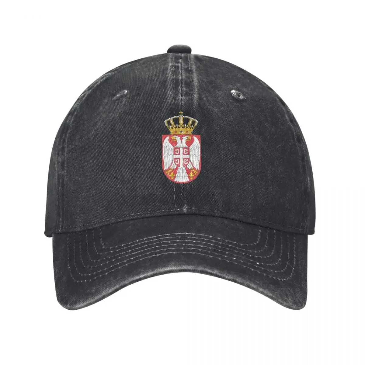 

Coat of arms of Serbia Baseball Cap Rave Hat Man Luxury Beach hiking hat Girl'S Hats Men's