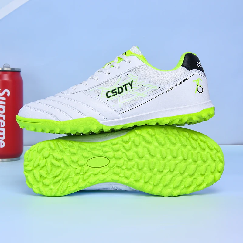 

2025 Football Shoes Professional football shoes TF broken nail outdoor sports training shoes anti slip and wear-resistant